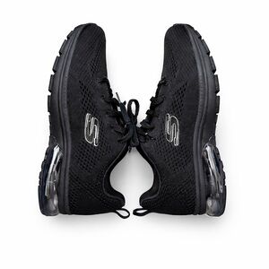 Skechers Women's Black Lite-Weight Memory Foam Athletic Shoes Size 8.5